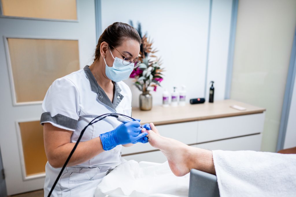 Pedicurebehandeling in onze studio in Nijmegen